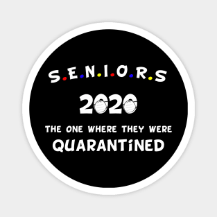 graduation senior funny quarantine Magnet